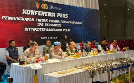 Polisi Tindak Pelaku Penyalahgunaan LPG Subsidi