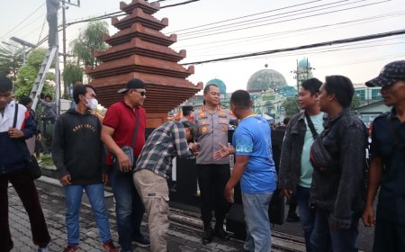 Kapolrestabes Surabaya Apresiasi Partisipasi Buruh