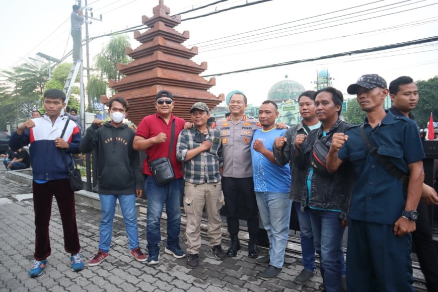 Kapolrestabes Surabaya Nilai Kedewasaan Massa Aksi