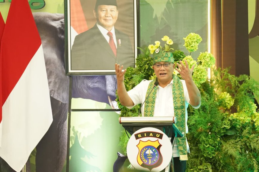 Polda Riau Jadi Inspirasi Program Lingkungan Nasional