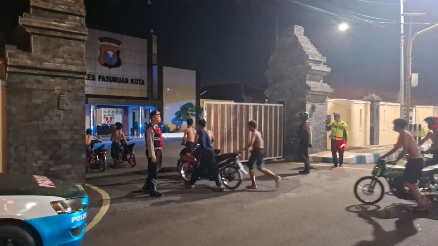 Belasan Motor Diamankan dalam Operasi Balap Liar