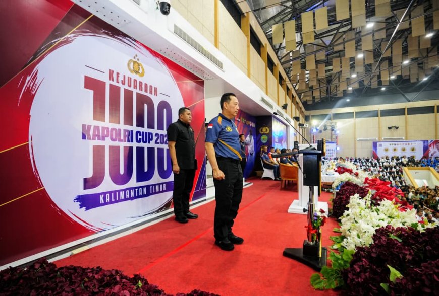 Judo Cup Dibuka Kapolri, Perkuat Sportivitas Generasi Tangguh