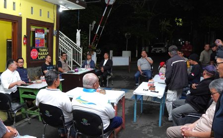 Kapolresta Malang Kota Perkuat Kemitraan melalui Sambang Poskamling