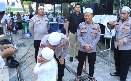 Ratusan Personel Siap Jaga Keamanan dan Ketertiban Jamaah