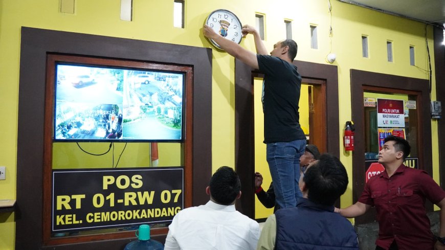 Sambang Poskamling, Kapolresta Dengarkan Kebutuhan Warga Secara Langsung