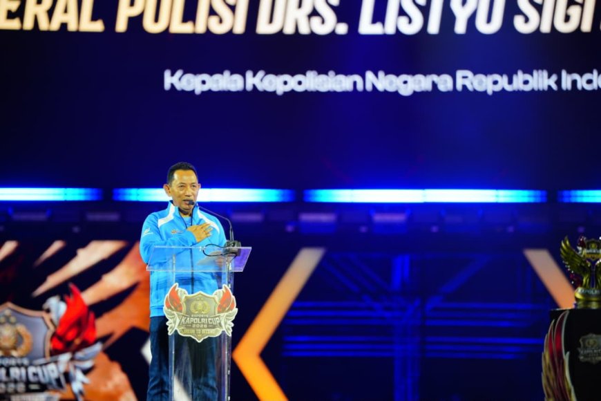 E-sports Kapolri Cup 2026 Resmi Ditutup, Kapolri Ajak Anak Muda Aktif Jaga Kamtibmas